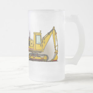 Baggerschaufel-Glas-Tasse Mattglas Bierglas
