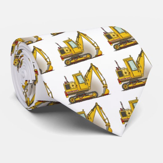 Baggerschaufel-Krawatte Krawatte (Gerollt)
