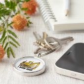 Baggerschaufel Schlüsselanhänger (Seite)