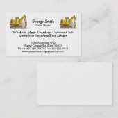 Baggerschaufel Visitenkarte (Vorne/Hinten)