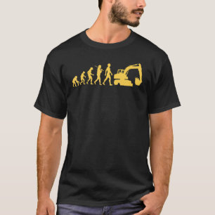 Baggertreiber Konstruktion Gebäude Arbeiter Evo T-Shirt