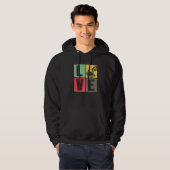 Baggerwagen für Bauarbeiter Hoodie (Vorne ganz)