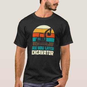 Baggerwagen für Bauarbeiter T-Shirt
