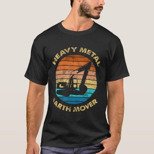 Baggerwagen T-Shirt (Vorderseite)