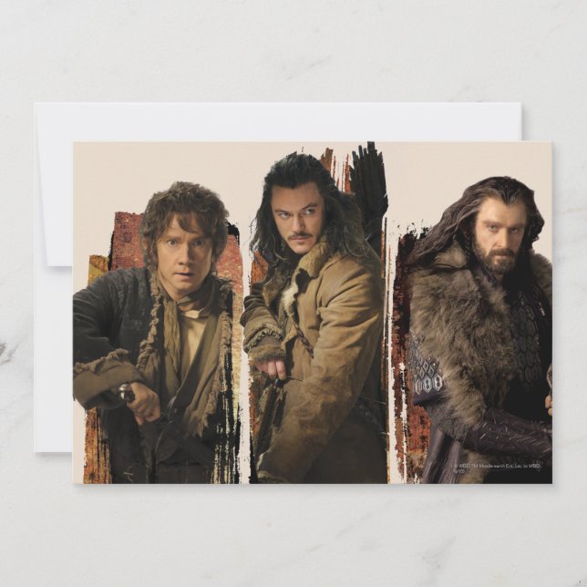 BAGGINS™, BARD THE BOWMAN™, & THORIN OAKENSHIELD™ (Vorderseite)