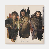 BAGGINS™, BARD THE BOWMAN™, & THORIN OAKENSHIELD™ MAGNET (Vorne)