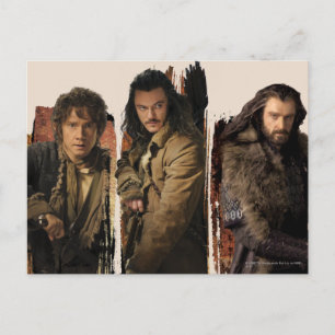 BAGGINS™, BARD THE BOWMAN™, & THORIN OAKENSHIELD™ POSTKARTE