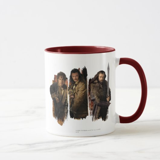 BAGGINS™, BARD THE BOWMAN™, & THORIN OAKENSHIELD™ TASSE (Rechts)