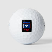 Baggs Wyoming Golfball (Vorderseite)