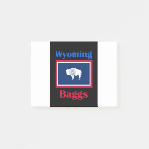 Baggs Wyoming Post-it Klebezettel