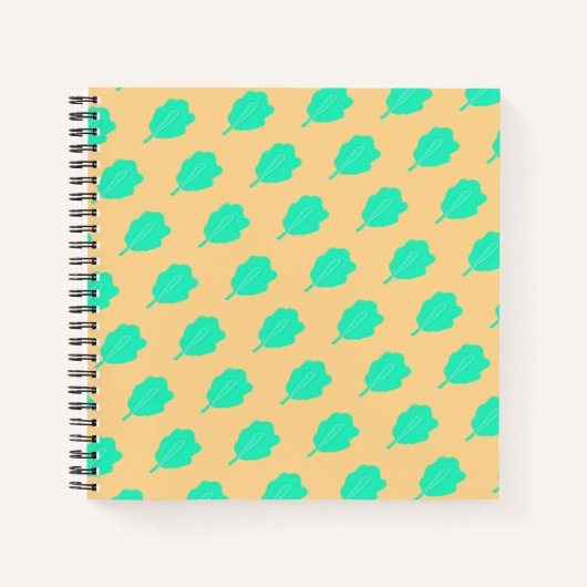 Bagh Printing Style Spiral Notebook Notizblock (Vorderseite)