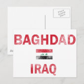 Baghdad Iraq Designs Postkarte (Vorne/Hinten)