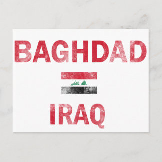 Baghdad Iraq Designs Postkarte