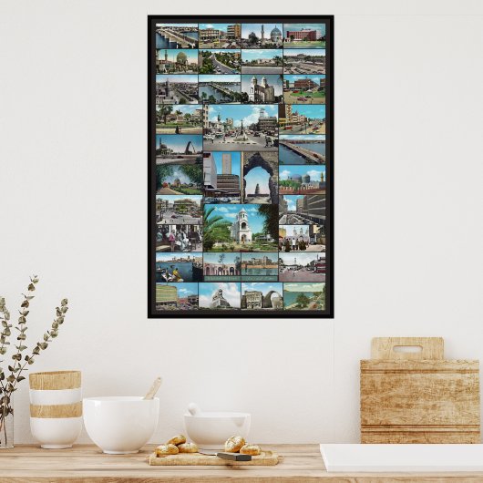 Baghdad Old Days Poster (Küche)