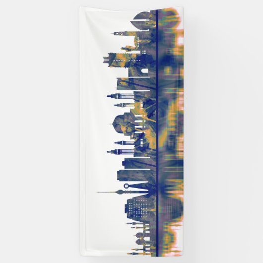 Baghdad Skyline Banner (Vertikal)