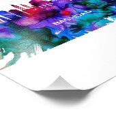 Baghdad Skyline Fotodruck (Ecke)