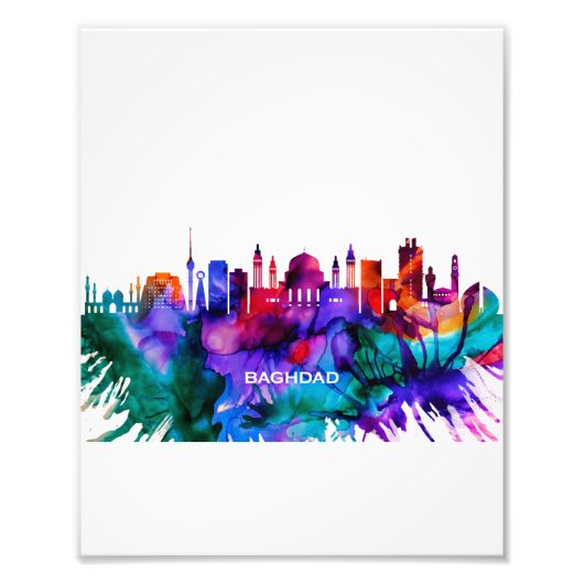 Baghdad Skyline Fotodruck (Vorne)