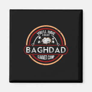 Baghdad Summer Camp - Irakkrieg Veteran Militär Magnet