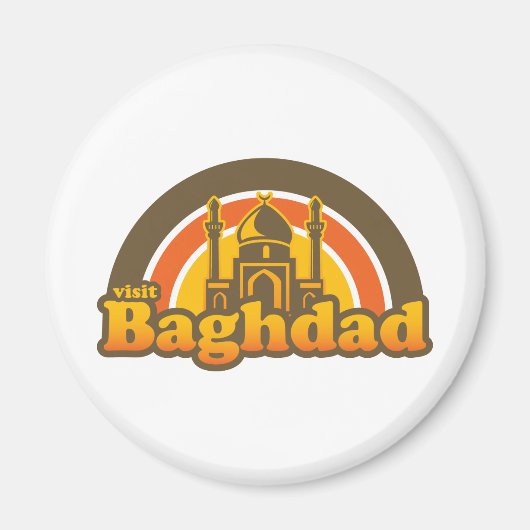Baghdad Super Retro Magnet (Vorne)