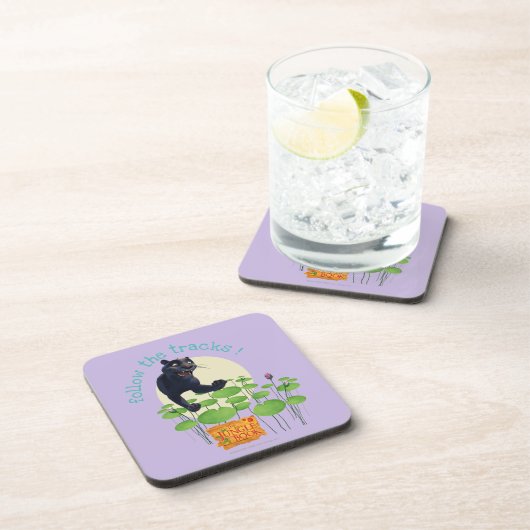 Bagheera 2 getränkeuntersetzer (Rechte Seite)