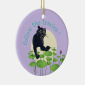 Bagheera 2 keramik ornament (Rechts)