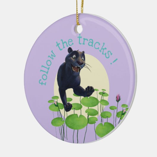 Bagheera 2 keramik ornament (Links)