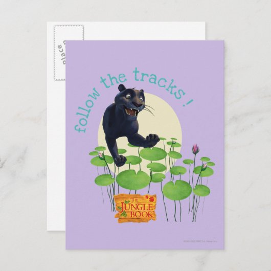 Bagheera 2 postkarte (Vorne/Hinten)