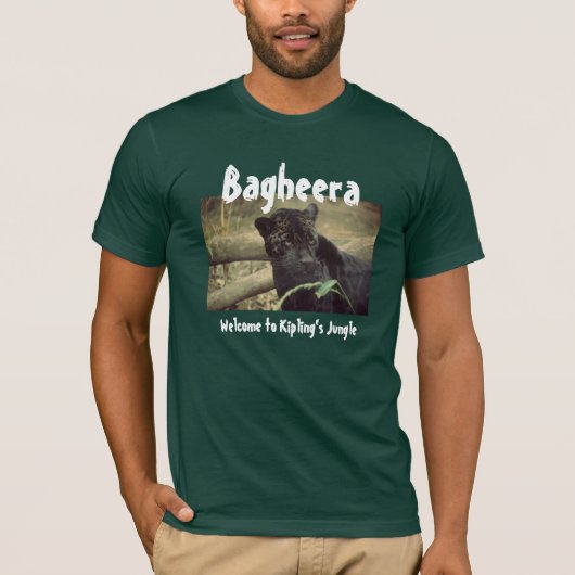 Bagheera: Willkommen zu Kiplings Dschungel T-Shirt (Vorderseite)