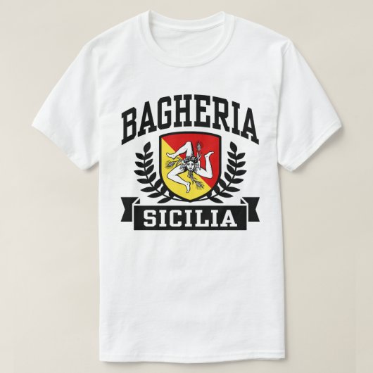 Bagheria Sicilia T-Shirt (Design vorne)
