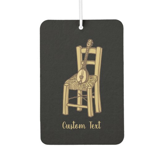 Baglama auf den Vorsitz von Air Freshener Autolufterfrischer (Vorderseite)