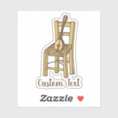 Baglama auf der Sticker für den Vorsitz (Blatt)