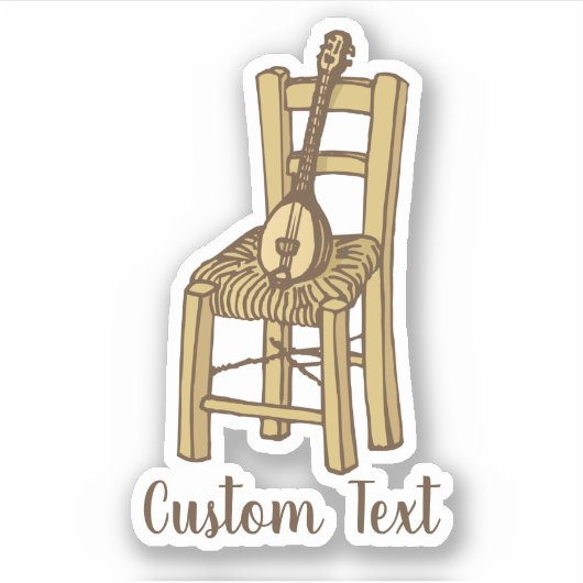 Baglama auf der Sticker für den Vorsitz (Vorderseite)