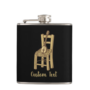 Baglama zum Vorsitzenden Flachmann