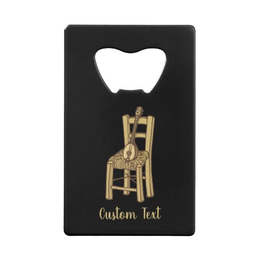 Baglama zum Vorsitzenden Geldbeutel Flaschenöffner (Vorderseite)