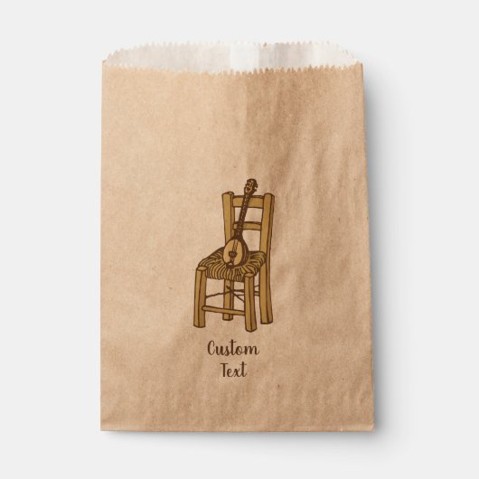 Baglama zum Vorsitzenden Geschenktütchen (Vorderseite)