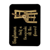 Baglama zum Vorsitzenden Magnet (Vertikal)