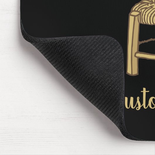 Baglama zum Vorsitzenden Mousepad (Ecke)