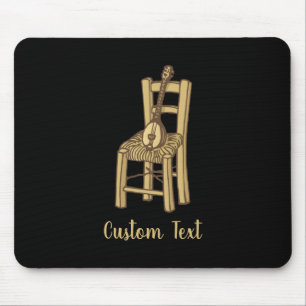 Baglama zum Vorsitzenden Mousepad