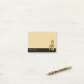 Baglama zum Vorsitzenden Post-it Klebezettel (Auf Schreibtisch)