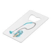 Bagless- und Handstaubsauger Geldbeutel Flaschenöffner (Vorderseite Schrägansicht)