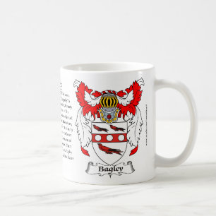 Bagley Familien-Wappen Kaffeetasse