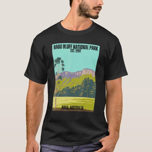 Bago Bluff Nationalpark Lover Australia Souvenir T-Shirt (Vorderseite)