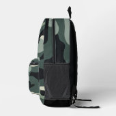 Bagpack - Armee - grün Bedruckter Rucksack (Rechts)