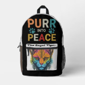 Bagpack Bedruckter Rucksack (Vorderseite)