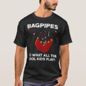Bagpipe Bagpiper S2 (39) T-Shirt (Vorderseite)