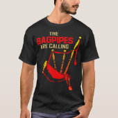 Bagpipe Bagpiper S2 (77) T-Shirt (Vorderseite)