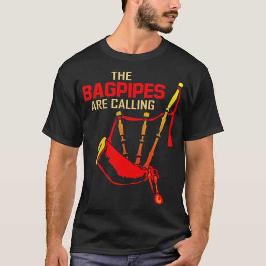 Bagpipe Bagpiper S2 (77) T-Shirt (Vorderseite)