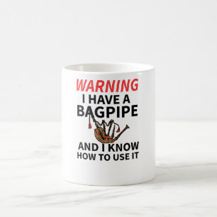 Bagpipe Bagpiper Scottish Bagpipe Lover Kaffeetasse