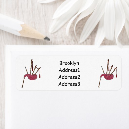 Bagpipe Cartoon Illustration (Insitu)