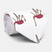 Bagpipe Cartoon Illustration Krawatte (Gerollt)